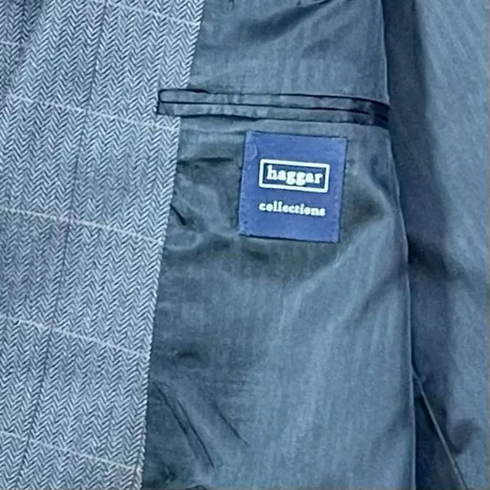 Haggar Collection Grey Suit  Jacket